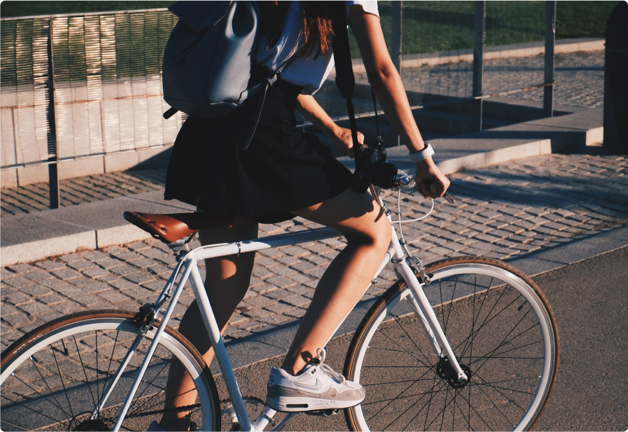 bike girl